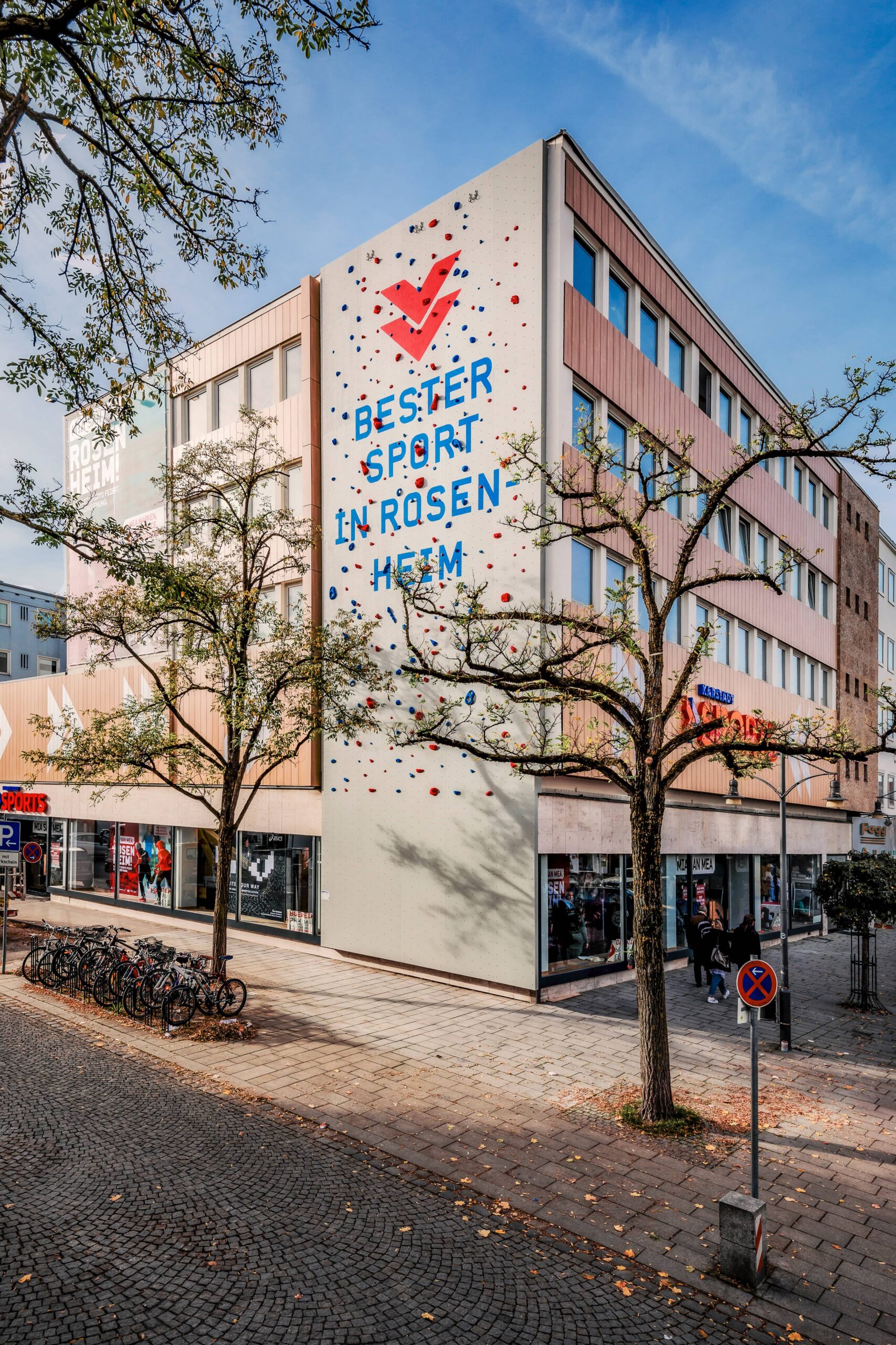 Karstadt Sports department store concept in Rosenheim